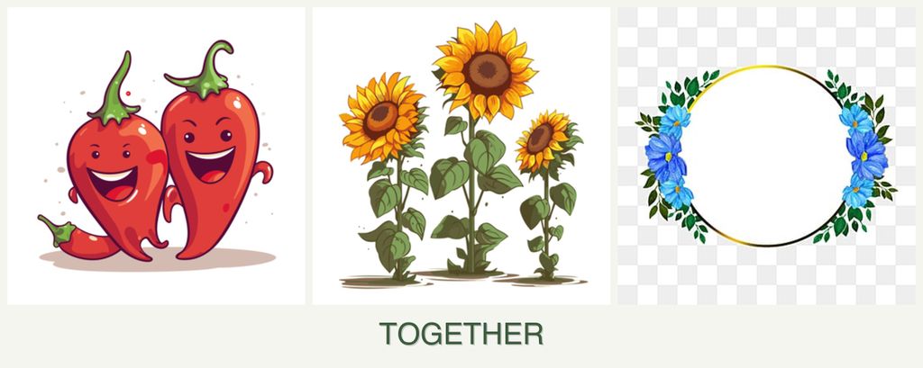 Can you plant peppers, sunflowers and zinnias together?