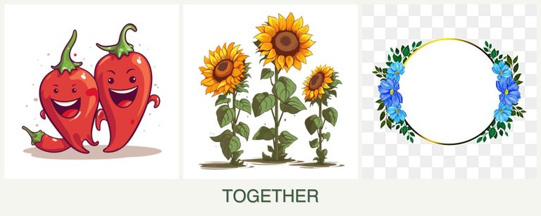 Can you plant peppers, sunflowers and zinnias together?