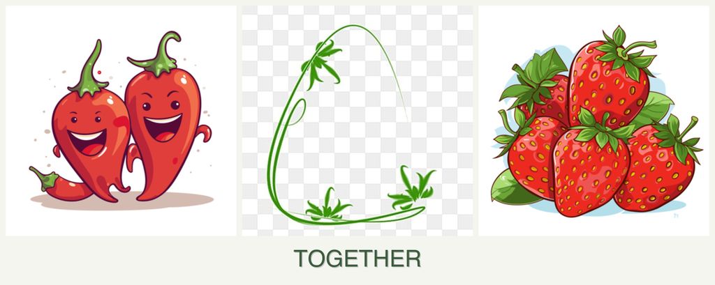 Can you plant peppers, tarragon and strawberries together?