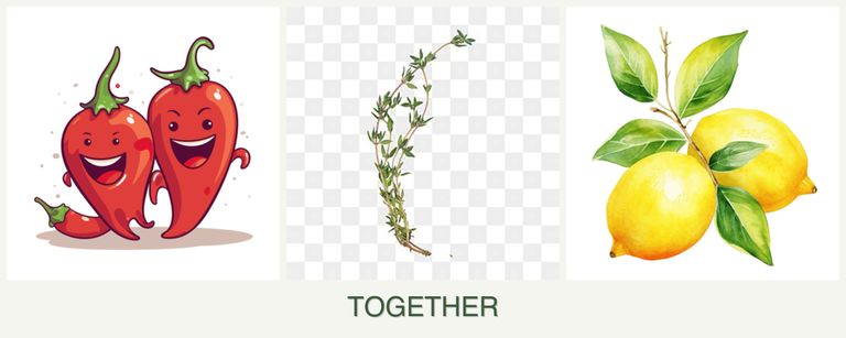 Can you plant peppers, thyme and lemons together?