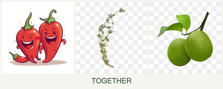 Can you plant peppers, thyme and plums together?