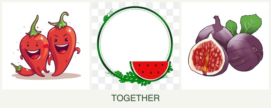 Can you plant peppers, watermelons and figs together?