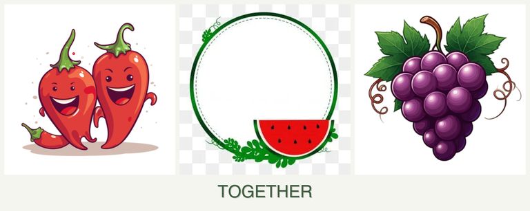 Can you plant peppers, watermelons and grapes together?