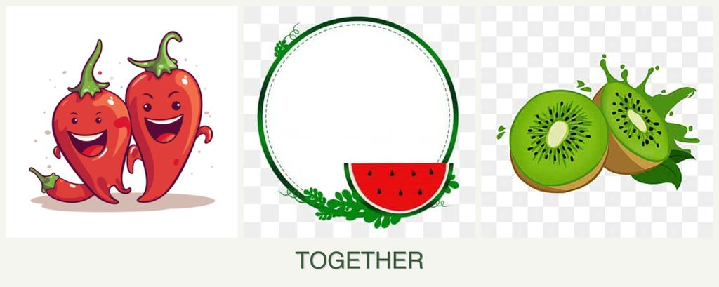 Can you plant peppers, watermelons and kiwi together?