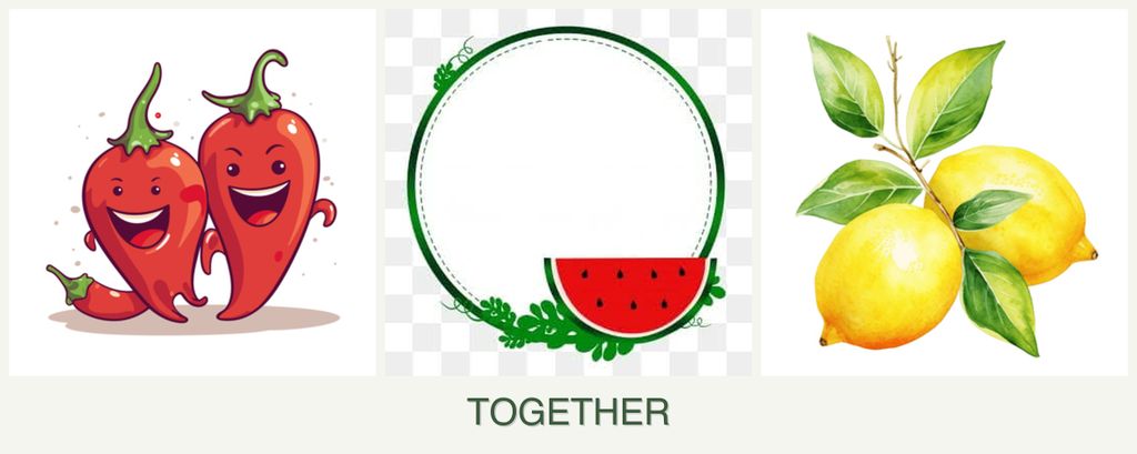 Can you plant peppers, watermelons and lemons together?