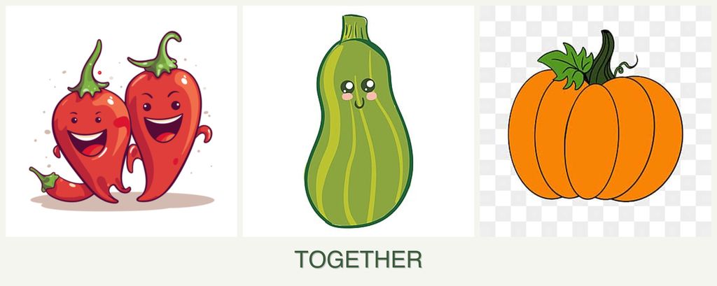 Can you plant peppers, zucchini and pumpkin together?