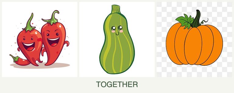 Can you plant peppers, zucchini and pumpkin together?