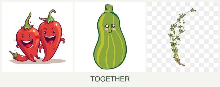 Can you plant peppers, zucchini and thyme together?