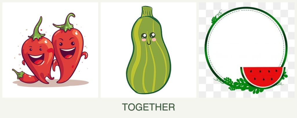 Can you plant peppers, zucchini and watermelons together?