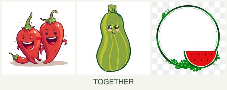 Can you plant peppers, zucchini and watermelons together?