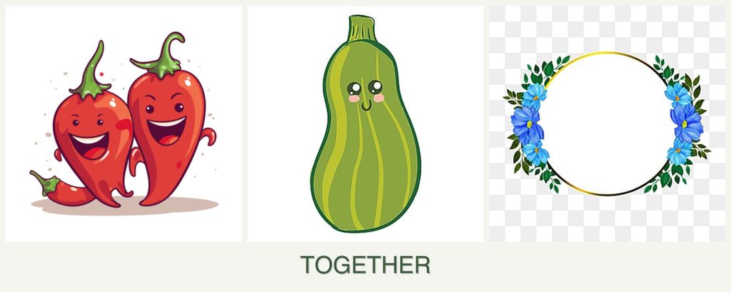 Can you plant peppers, zucchini and zinnias together?