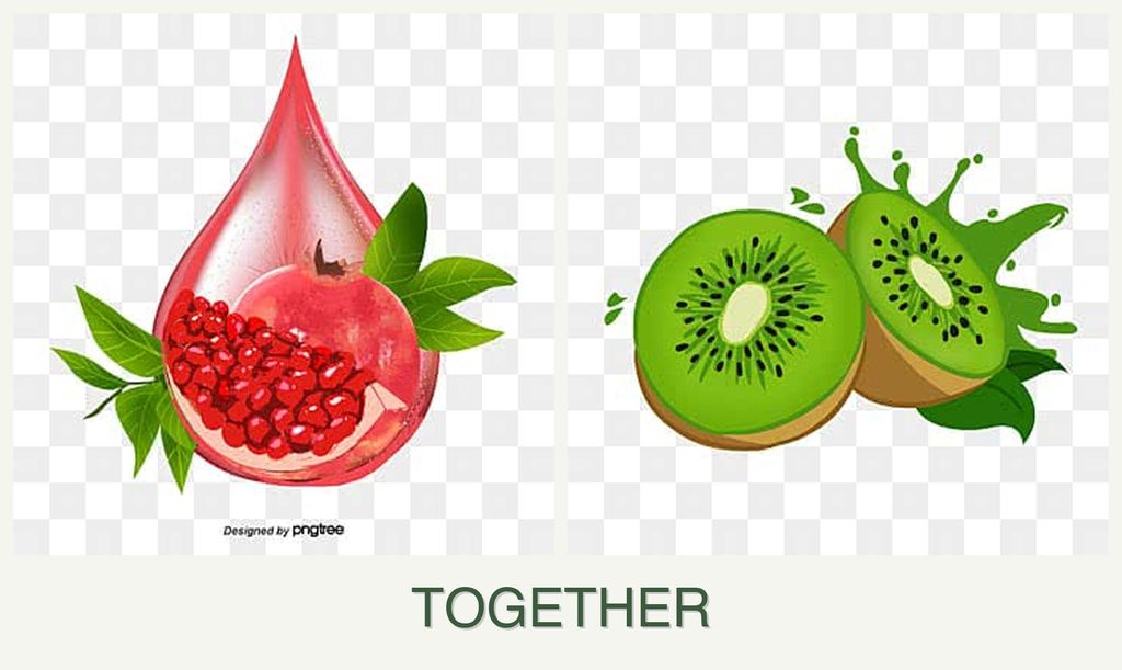 Can you plant pomegranates and kiwi together?