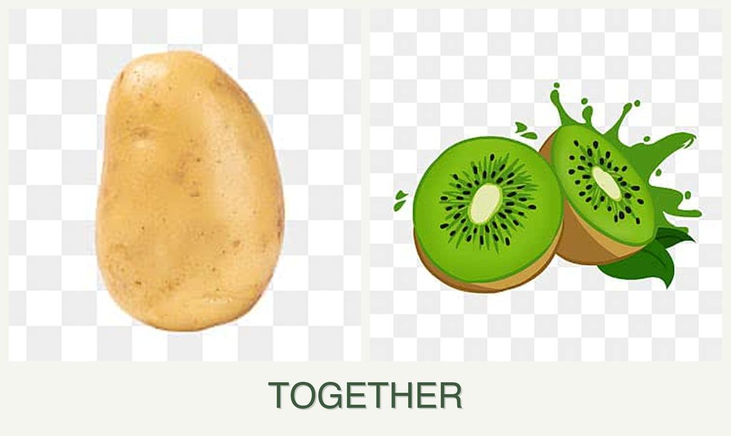 Can you plant potatoes and kiwi together?