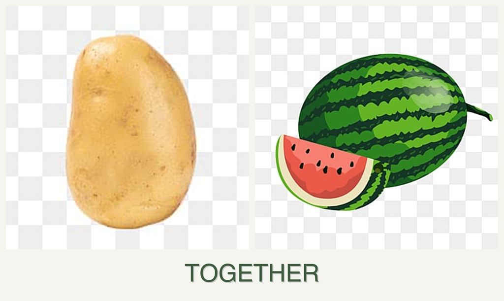 Can you plant potatoes and melons together?
