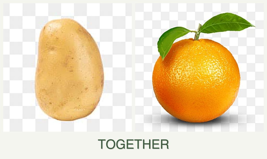 Can you plant potatoes and oranges together?
