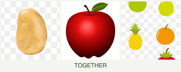 Can you plant potatoes, apples and pears together?