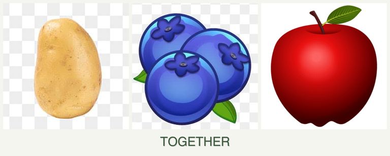 Can you plant potatoes, blueberries and apples together?