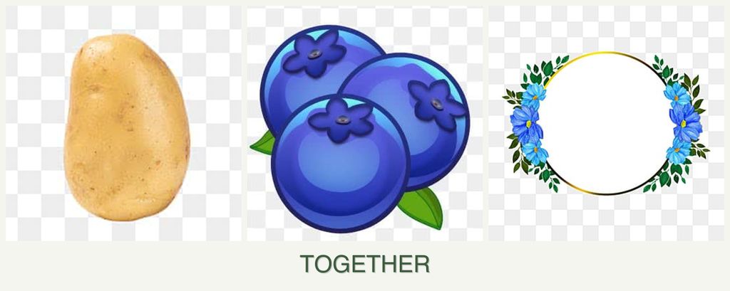 Can you plant potatoes, blueberries and zinnias together?
