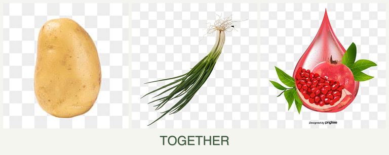 Can you plant potatoes, chives and pomegranates together?