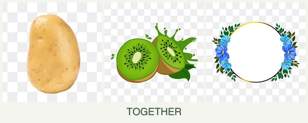 Can you plant potatoes, kiwi and zinnias together?