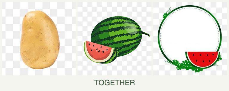 Can you plant potatoes, melons and watermelons together?