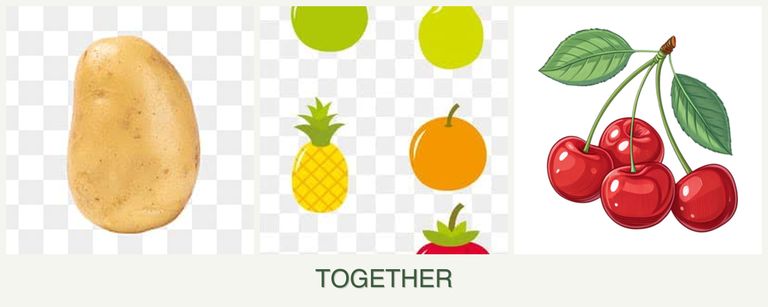 Can you plant potatoes, pears and cherries together?