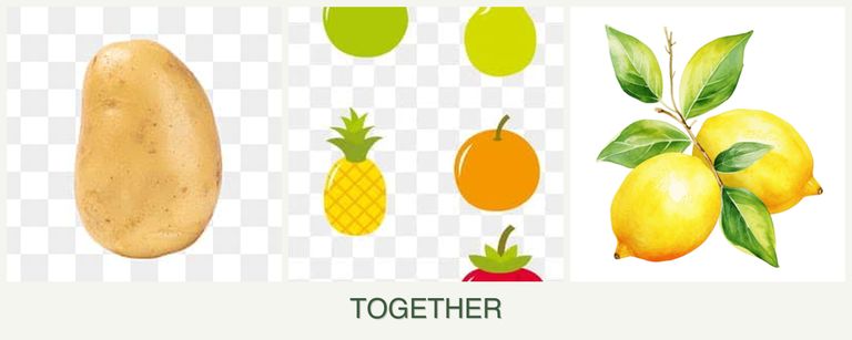 Can you plant potatoes, pears and lemons together?