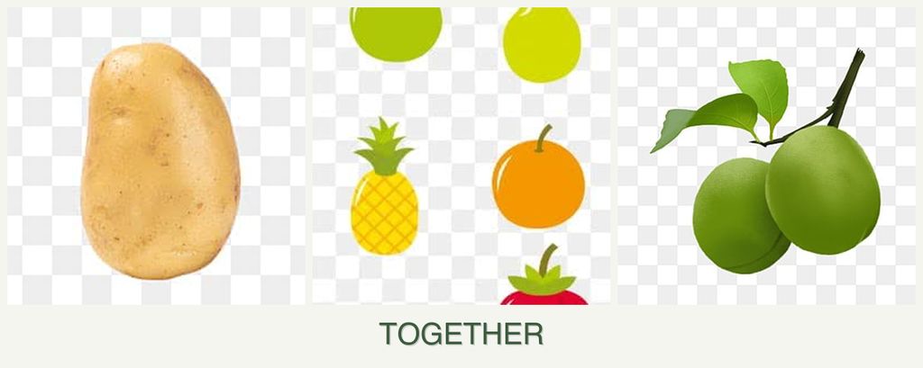 Can you plant potatoes, pears and plums together?