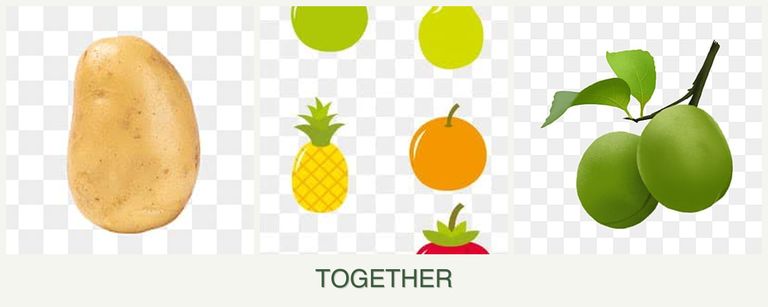 Can you plant potatoes, pears and plums together?