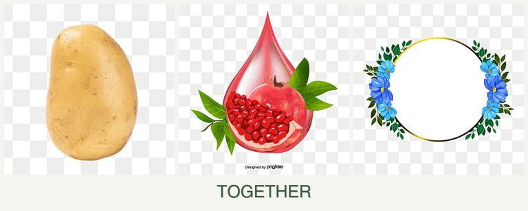 Can you plant potatoes, pomegranates and zinnias together?