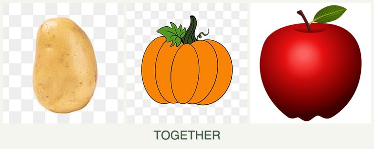 Can you plant potatoes, pumpkin and apples together?