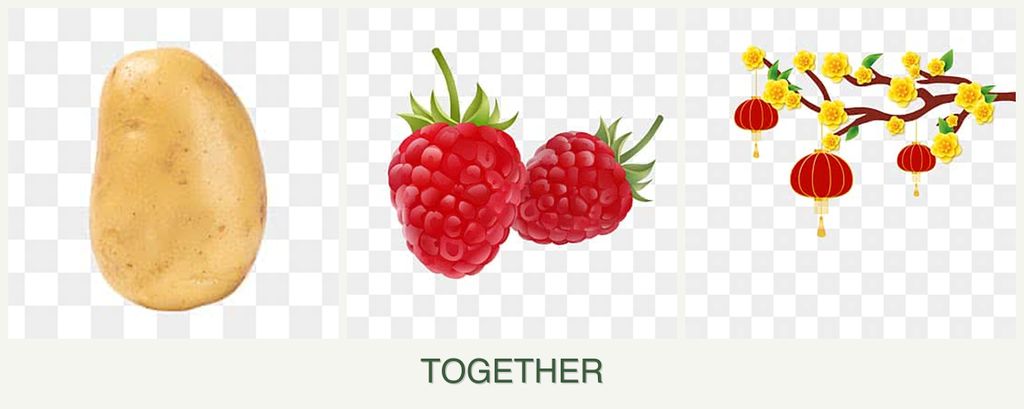 Can you plant potatoes, raspberries and apricots together?