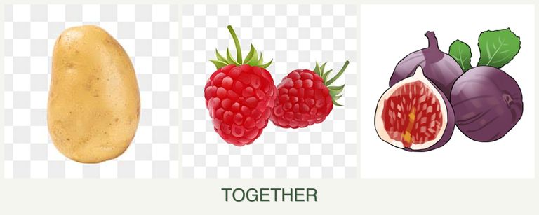 Can you plant potatoes, raspberries and figs together?