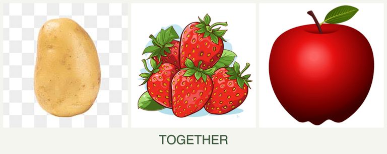 Can you plant potatoes, strawberries and apples together?