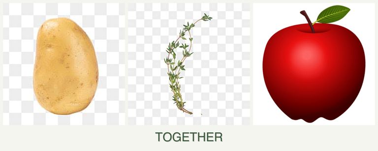Can you plant potatoes, thyme and apples together?