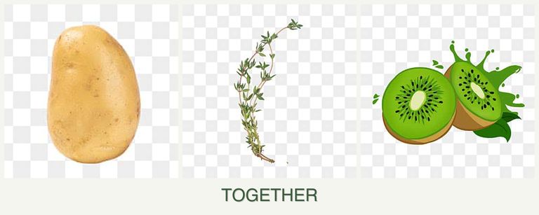 Can you plant potatoes, thyme and kiwi together?