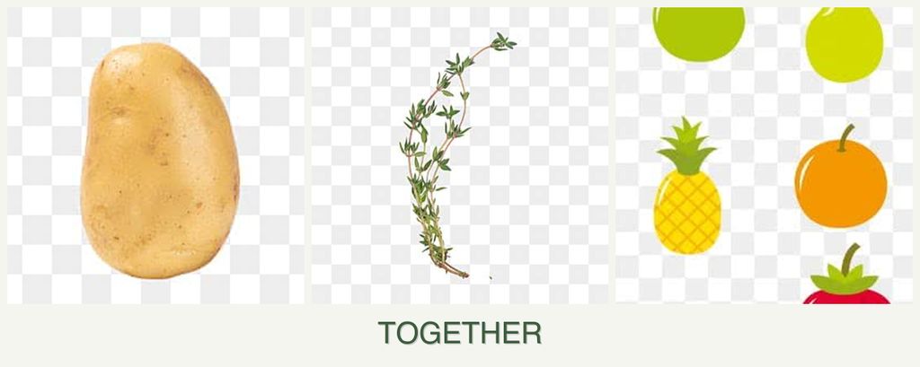 Can you plant potatoes, thyme and pears together?