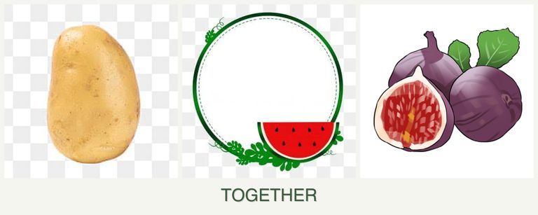 Can you plant potatoes, watermelons and figs together?