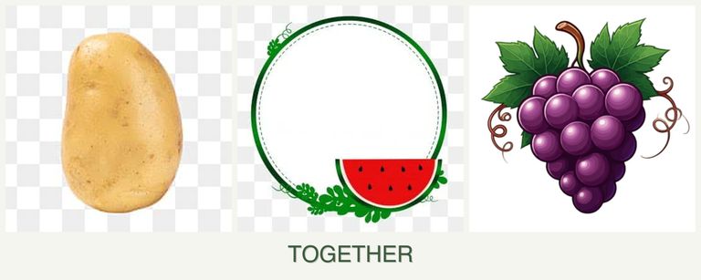 Can you plant potatoes, watermelons and grapes together?