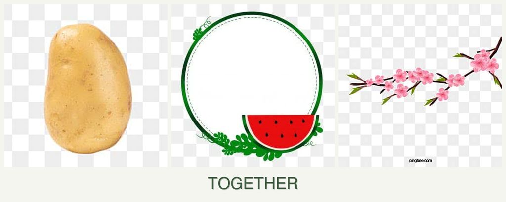 Can you plant potatoes, watermelons and peaches together?