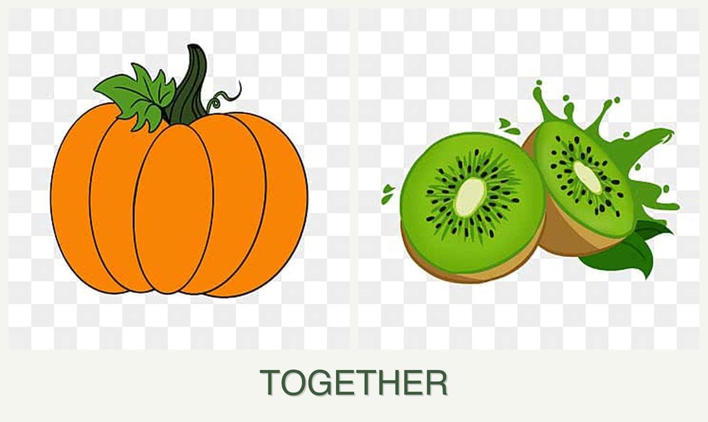 Can you plant pumpkin and kiwi together?