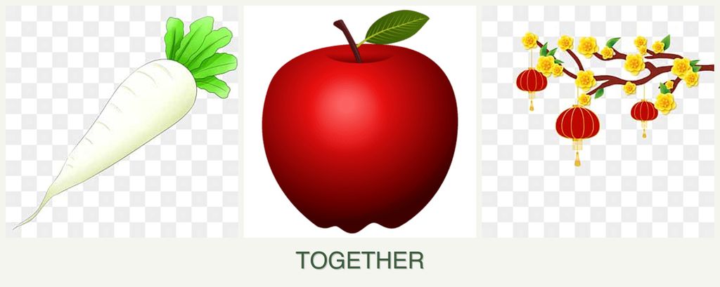 Can you plant radishes, apples and apricots together?