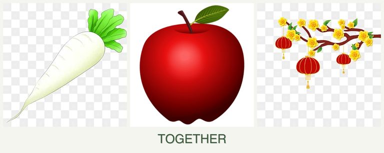 Can you plant radishes, apples and apricots together?