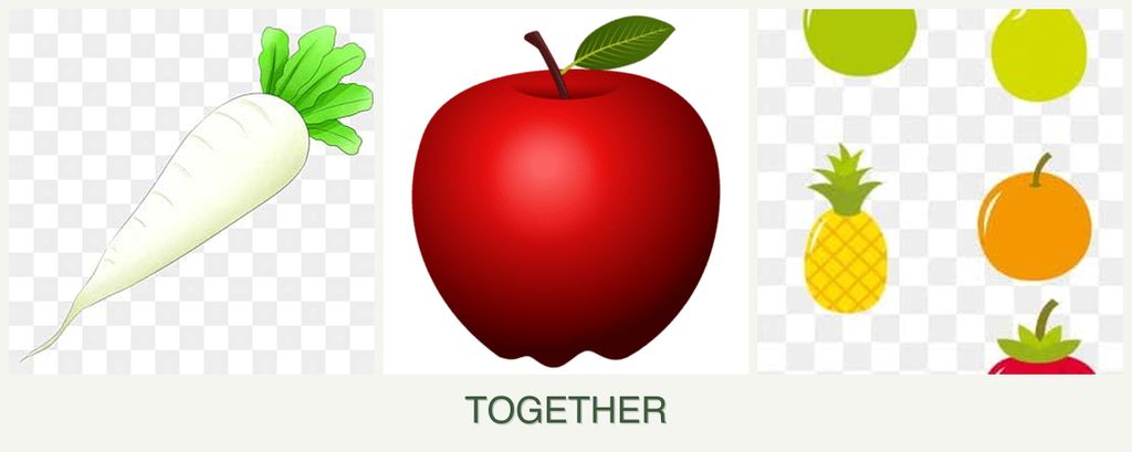 Can you plant radishes, apples and pears together?