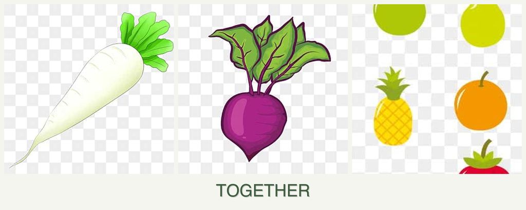 Can you plant radishes, beets and pears together?