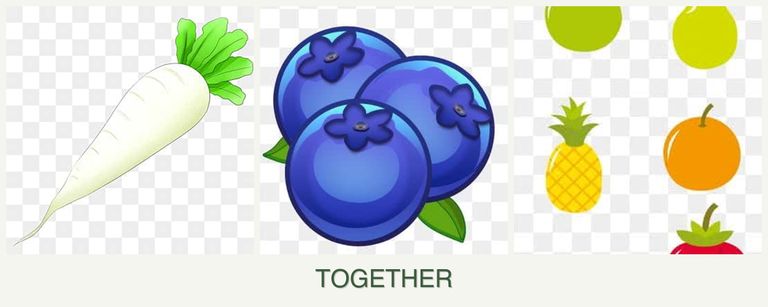 Can you plant radishes, blueberries and pears together?