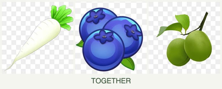 Can you plant radishes, blueberries and plums together?