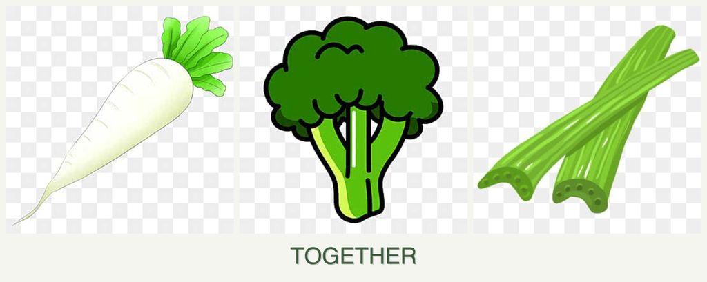 Can you plant radishes, broccoli and celery together?