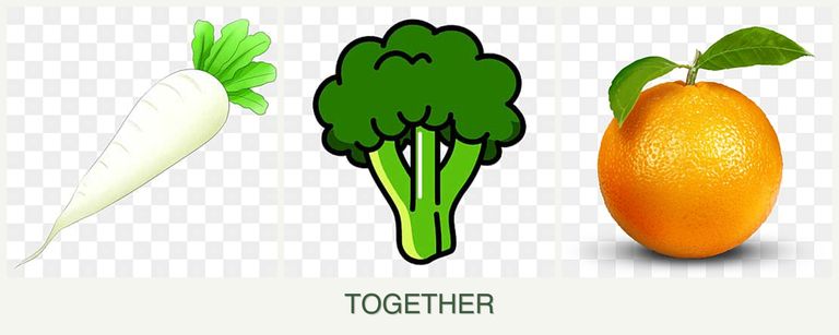 Can you plant radishes, broccoli and oranges together?