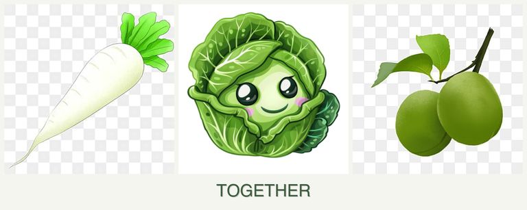 Can you plant radishes, cabbage and plums together?